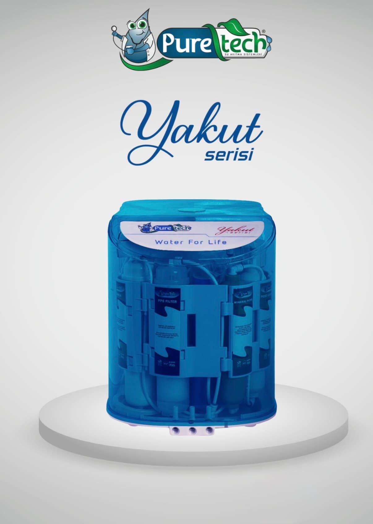 Yakut Serisi Ev Tipi Su Arıtma Cihazı görsel 1